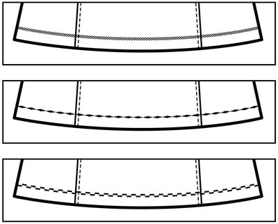 Applying various embellishment stitches
