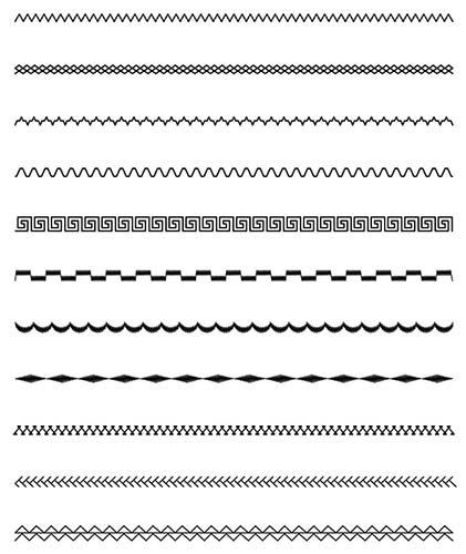 Embellishment stitches - brushes