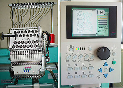 Embroidery machine Tajima - TFMX-C