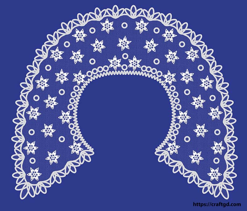 Lace collar rendering