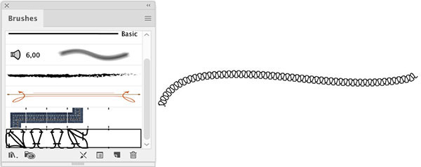 Testing the new overlock brush