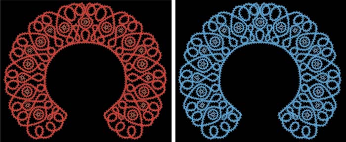 Applying various colors