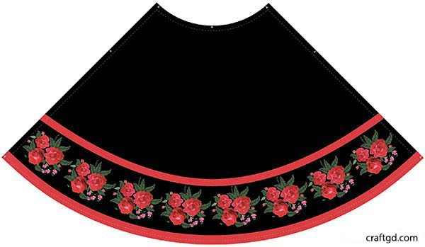 Floral pattern 2 created with Adobe Illustrator brushes